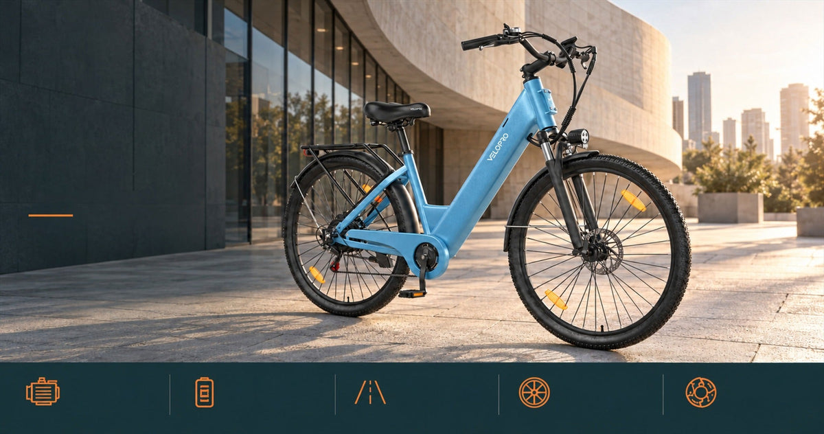 VELOPRO C1 in an illustrative modern city setting