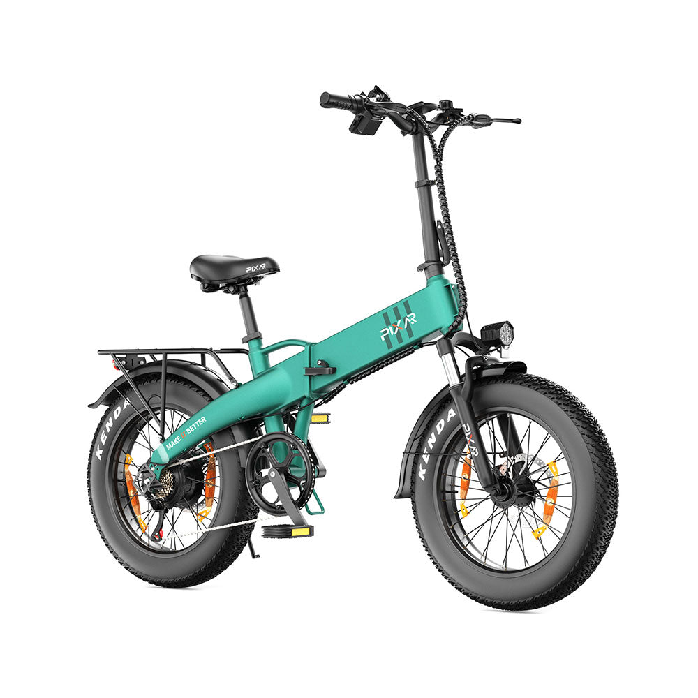 PIXAR F2 20″ Klappbares Fat Tire E-Bike – 250W Motor, 36V 15Ah Samsung Akku, bis zu 100km Reichweite