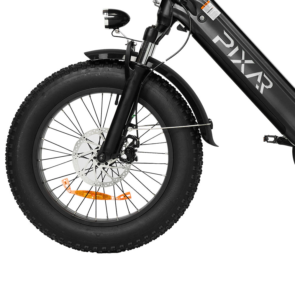 PIXAR Ride fat tire and front mechanical disc brake