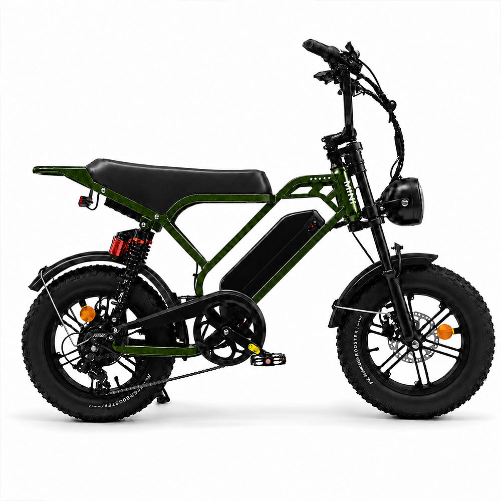 EChoice MINI 16″ Compact Fat Tire E-Bike – 250W Motor, 48V 15Ah Battery, Up to 80km Range