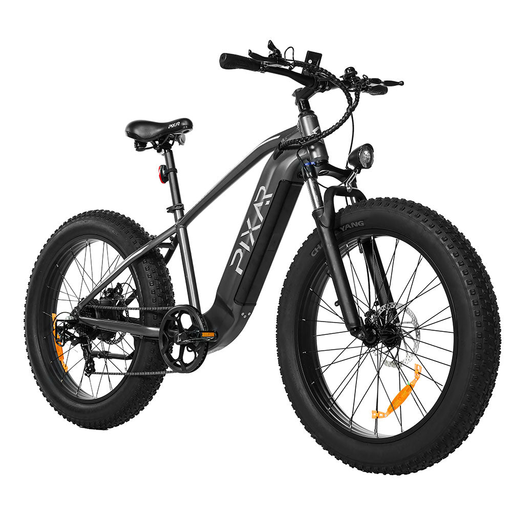PIXAR Space 26″ Fat Tire E-Bike – 250W Motor, 48V 20Ah EVE Akku, bis zu 120km Reichweite
