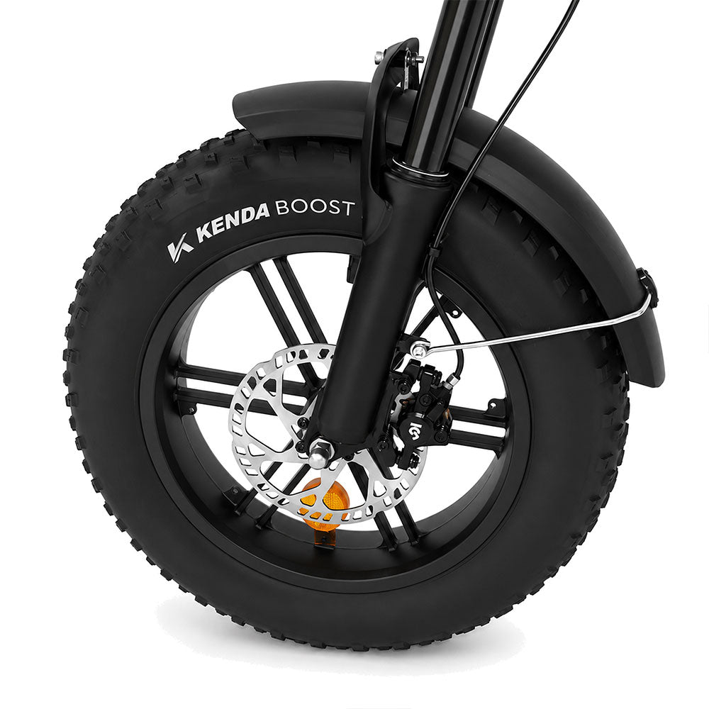 MINI front fat tire and brake