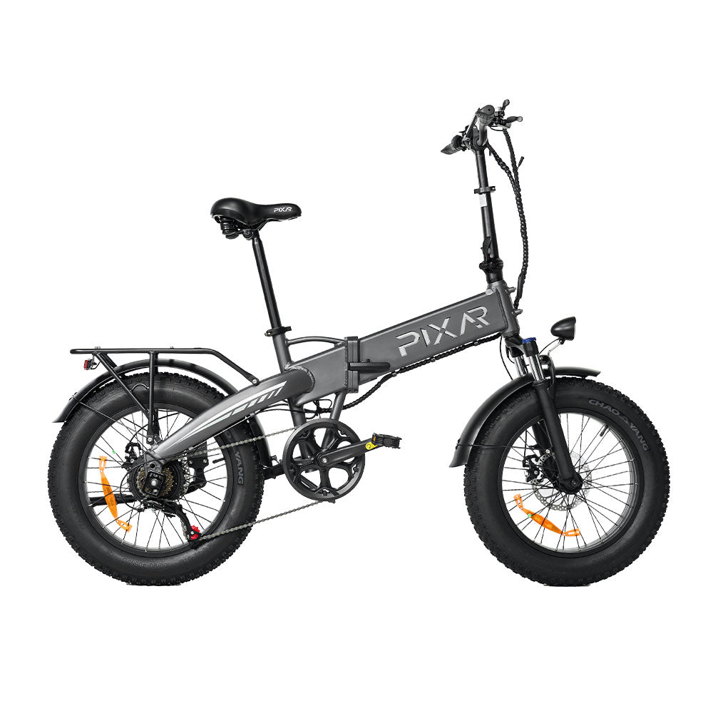 PIXAR Star – Folding Fat Tire E-Bike – 250W Motor, 48V 15Ah Samsung Battery, Up to 100km Range