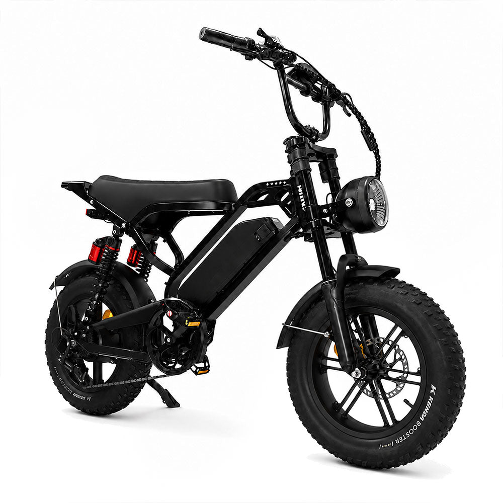 Black VELOPRO MINI 16 inch compact fat tire electric bike