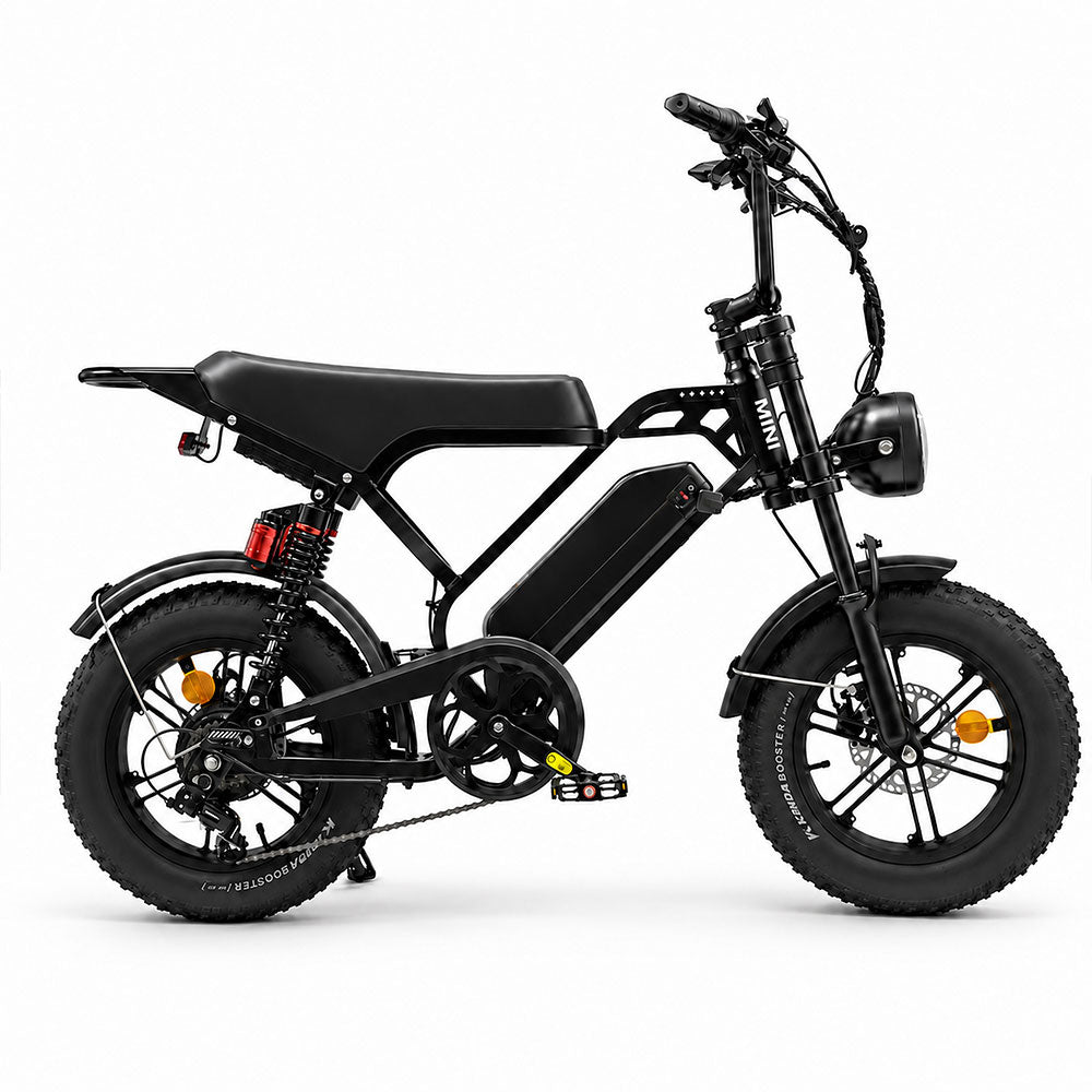 EChoice MINI 16″ Bicicleta Eléctrica Compacta con Neumáticos Anchos – Motor de 250W, Batería de 48V 15Ah, Autonomía de hasta 80 km