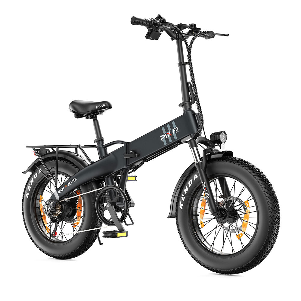 PIXAR F2 20″ Klappbares Fat Tire E-Bike – 250W Motor, 36V 15Ah Samsung Akku, bis zu 100km Reichweite