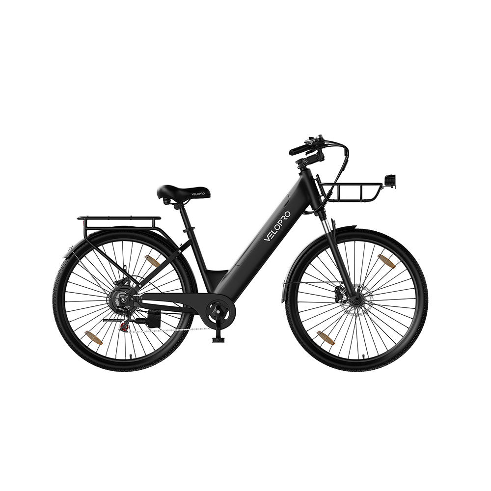 Velopro C1 Pro Tiefeinsteiger E-Citybike – 250W Motor, bis zu 150 km Reichweite
