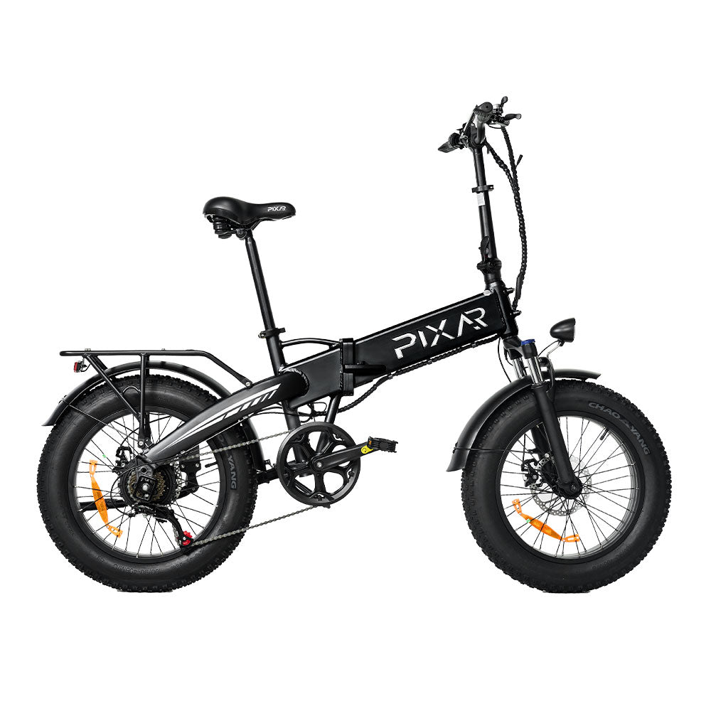 PIXAR Star – Folding Fat Tire E-Bike – 250W Motor, 48V 15Ah Samsung Battery, Up to 100km Range